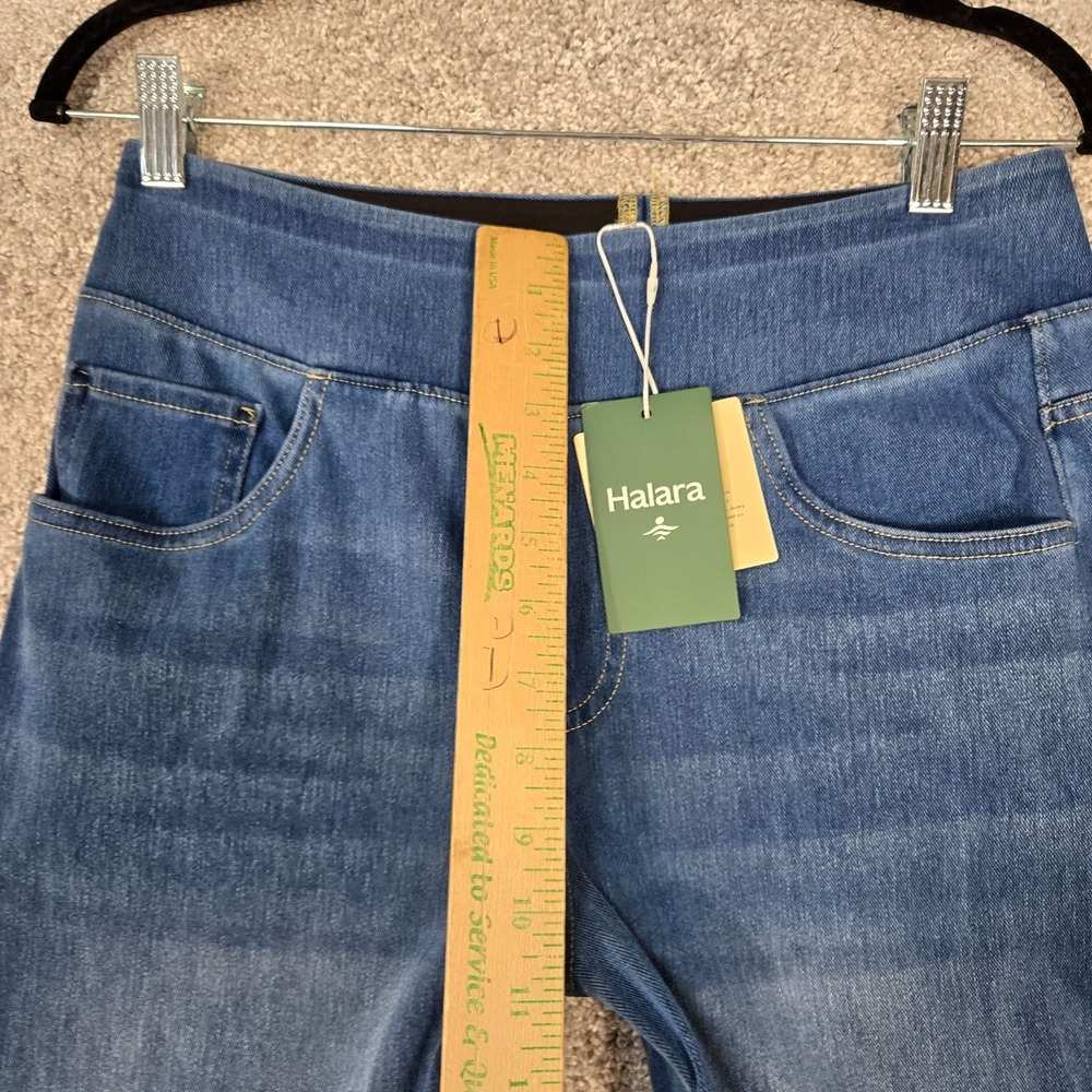 HALARA Flex Wide Leg Jeans Women's Medium Petite (29x28) NEW - Picture 8 of 11